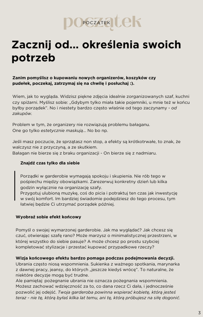 Garderoba, która wspiera codzienność